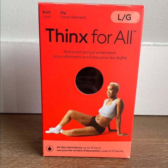 Thinx for All Leakproof Underwear in Black - Picture 1 of 3